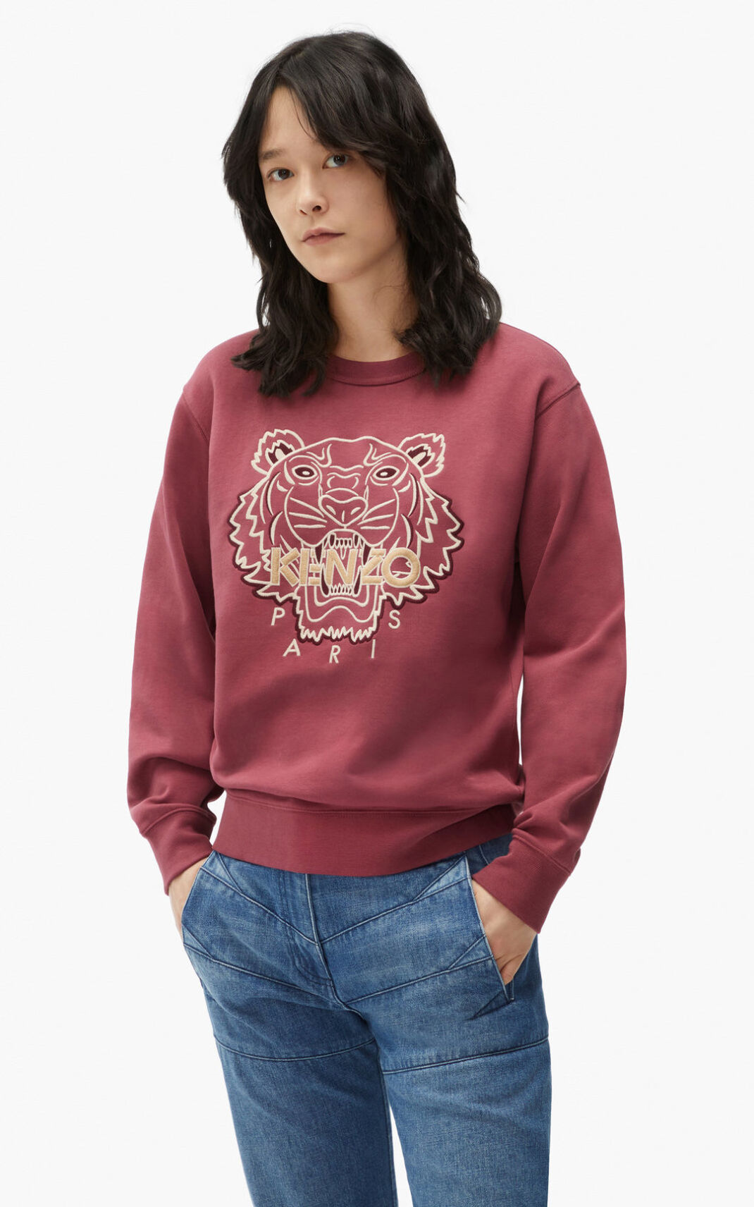 Sweat Kenzo Tiger Femme Noir | PLJA-17046